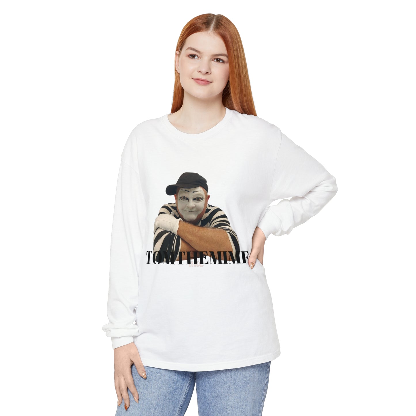 Unisex Long Sleeve T-Shirt - Playful Clown Design with 'TOATHETIME'