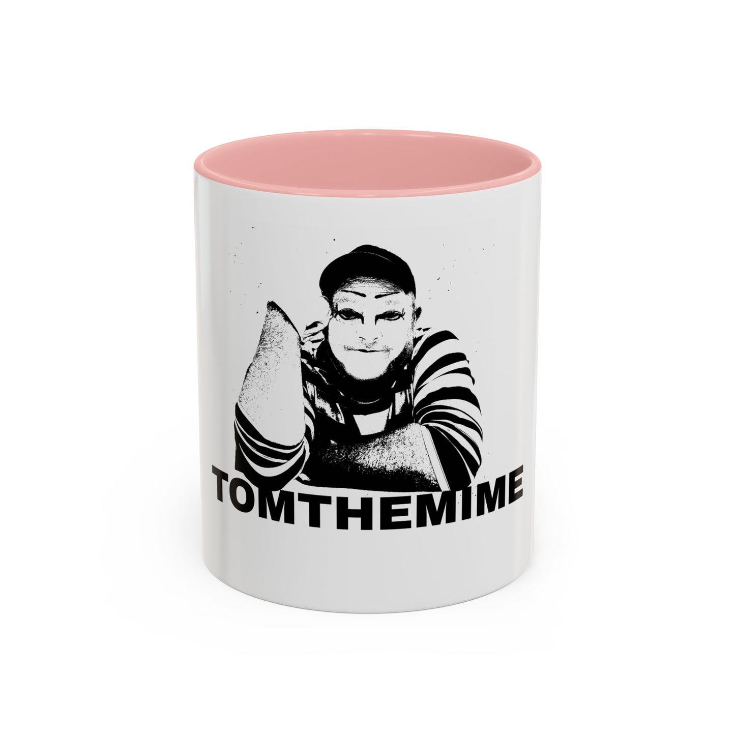 Funny Tom the Mime Accent Coffee Mug - 11/15oz Black Handle