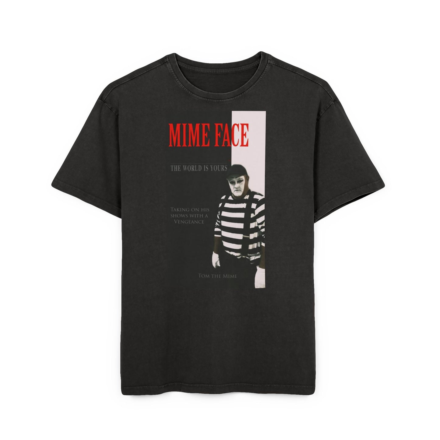 Men's Acid Washed Heavy Oversize Tee