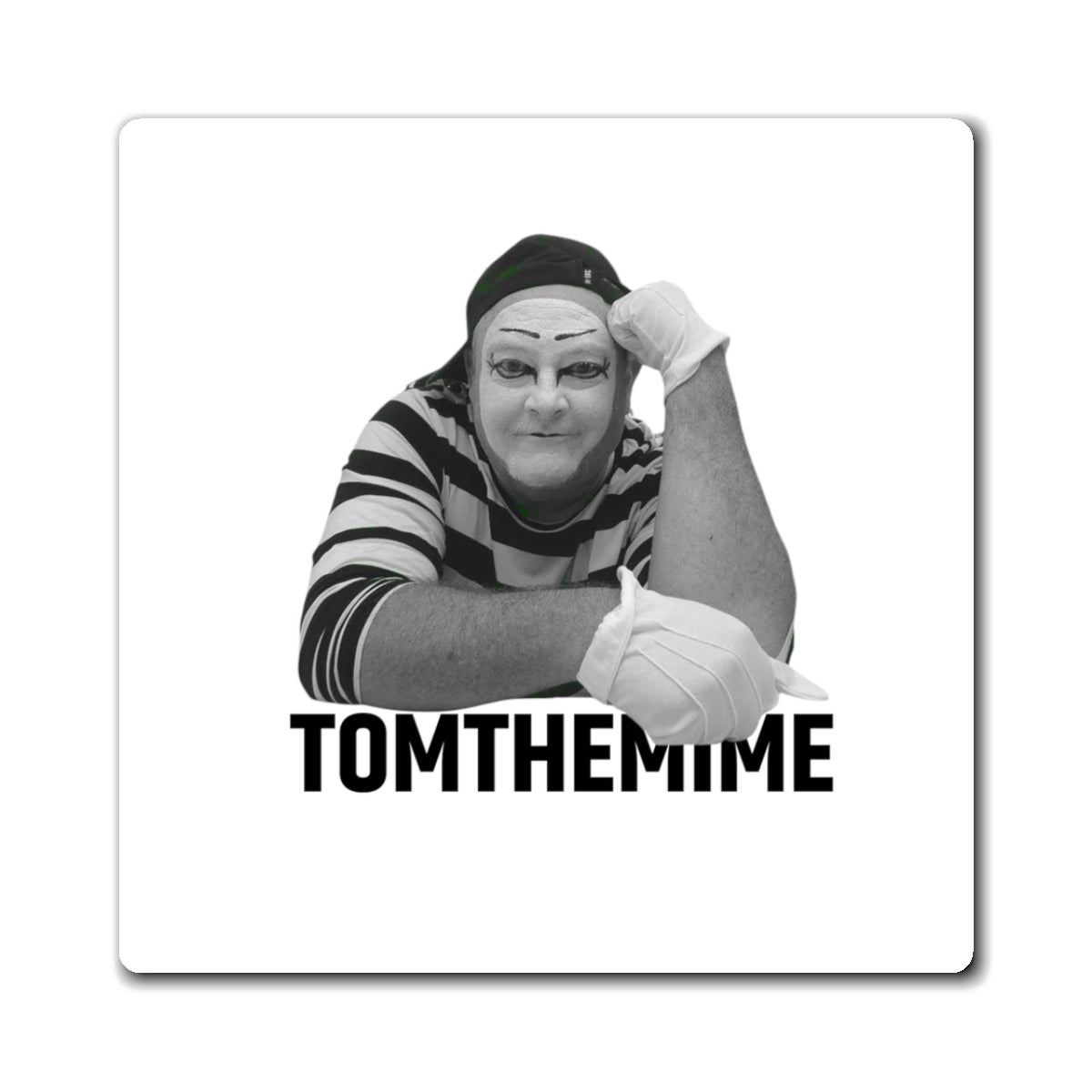 Funny Mime Fridge Magnet - TOMTHEMIME