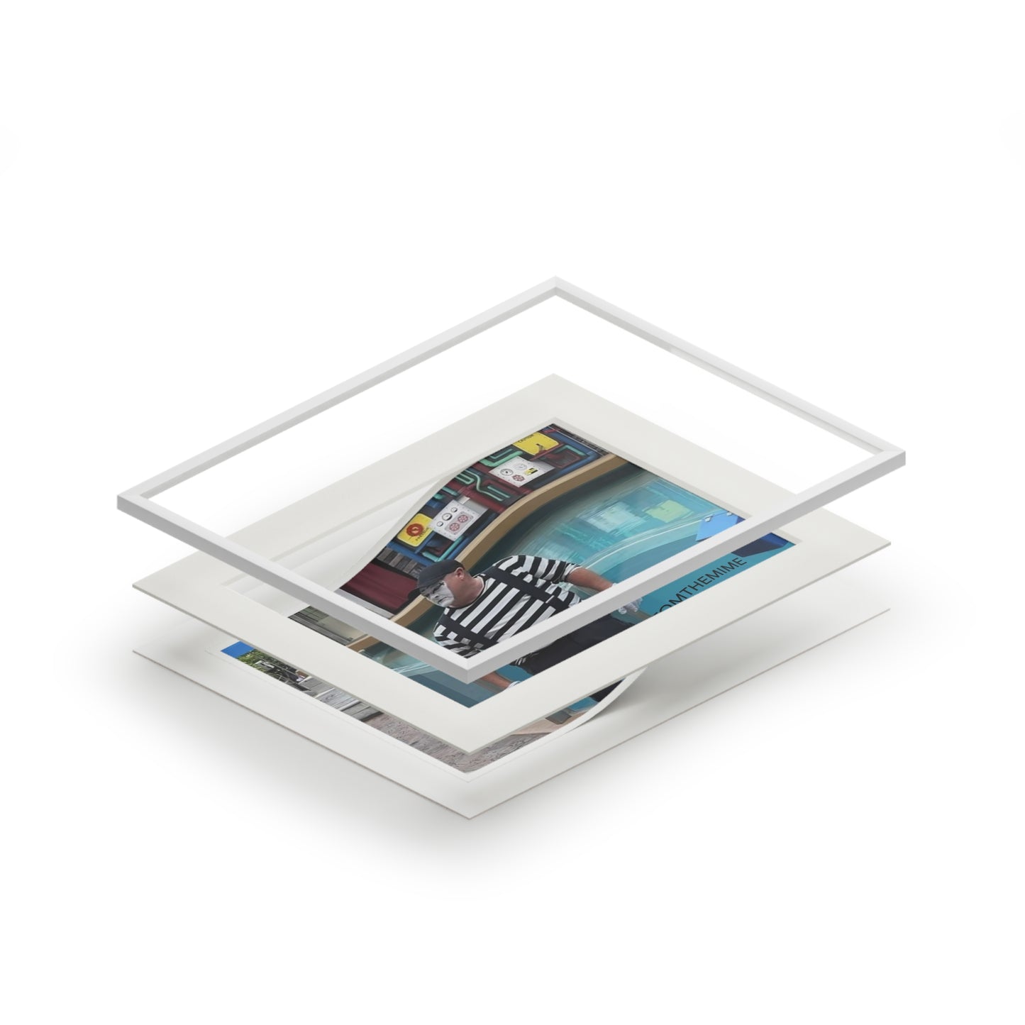 Stylish Passepartout Fine Art Prints - Modern Wall Decor for Art Lovers