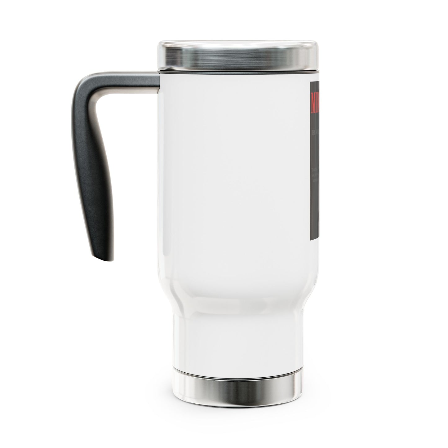 Stainless Steel Travel Mug with Handle, 14oz