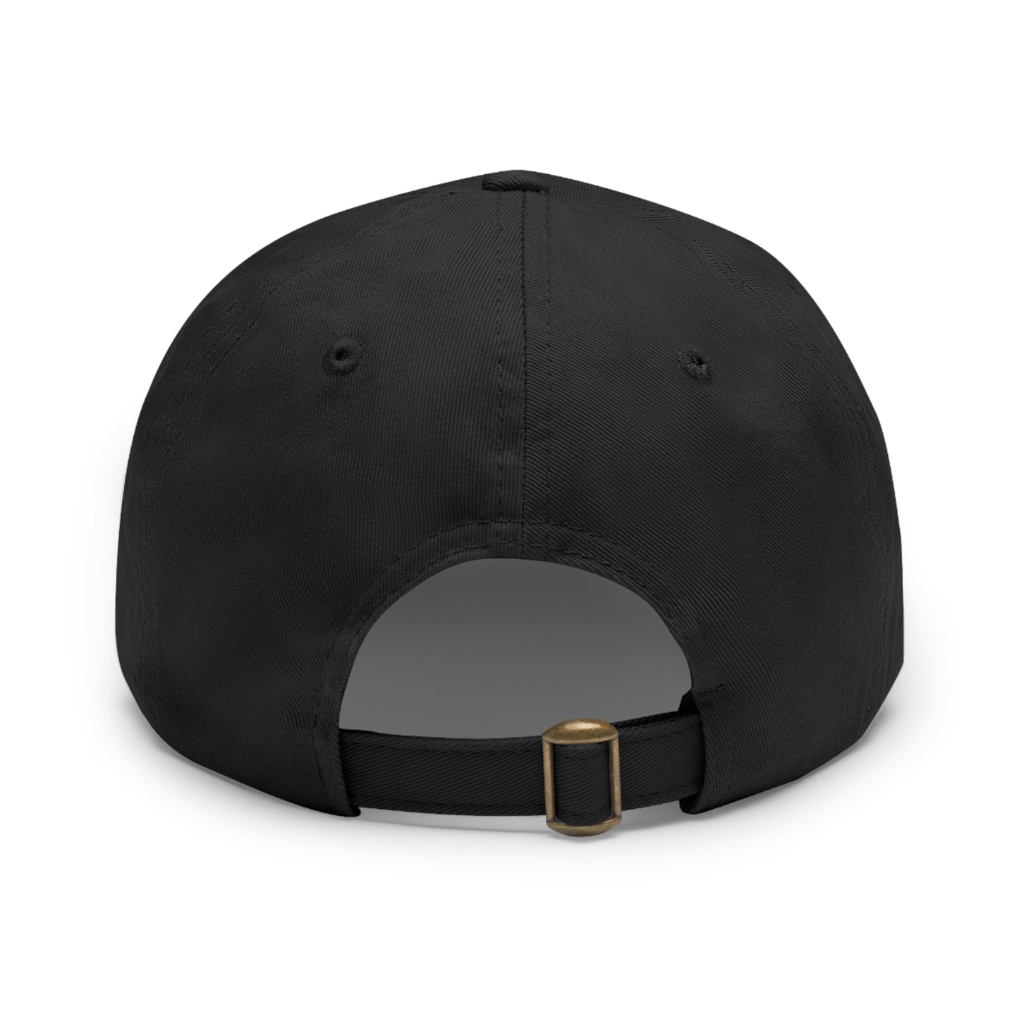 Stylish Dad Hat with Round Leather Patch - Perfect Gift for Dads