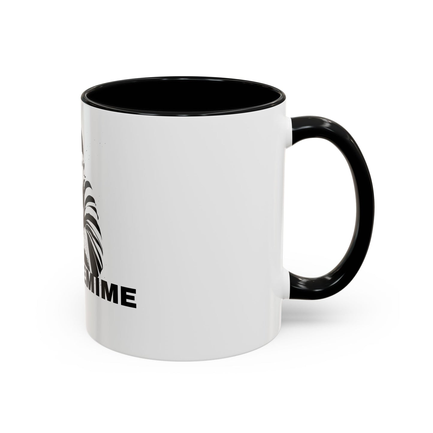 Funny Tom the Mime Accent Coffee Mug - 11/15oz Black Handle