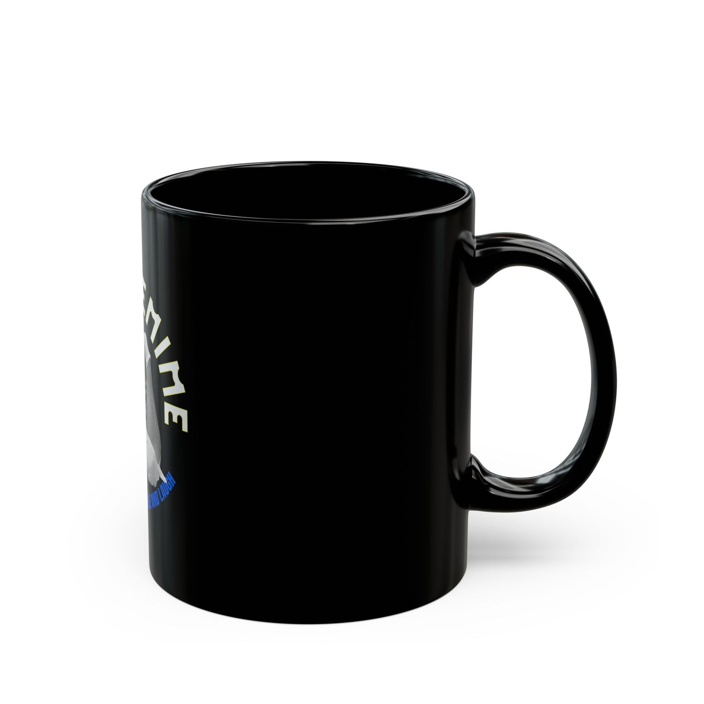 TomtheMime Inspirational Black Mug - 11oz & 15oz