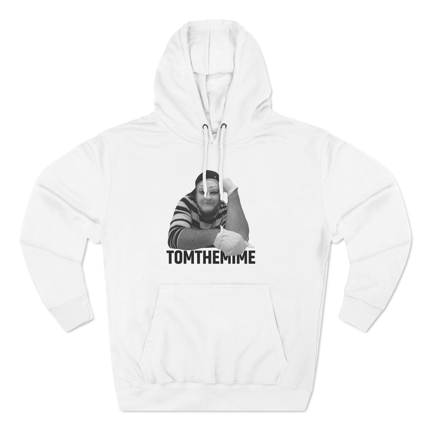 Three-Panel Fleece Hoodie