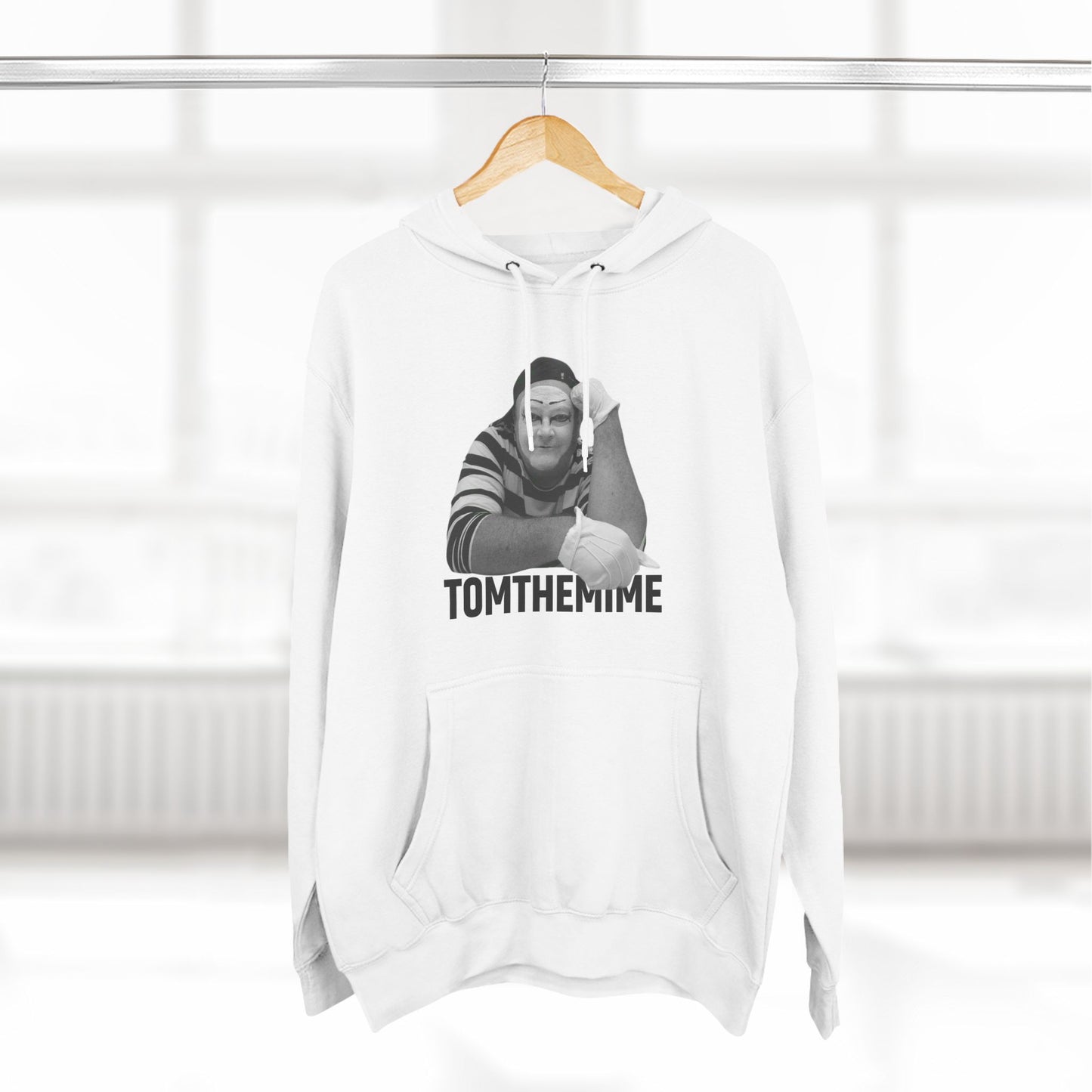 Three-Panel Fleece Hoodie