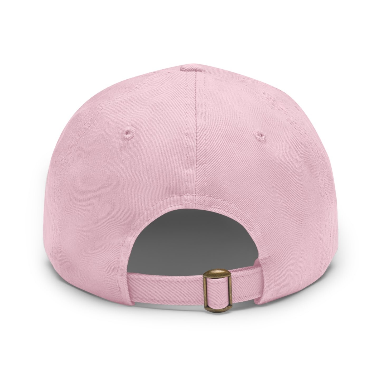 Stylish Dad Hat with Round Leather Patch - Perfect Gift for Dads