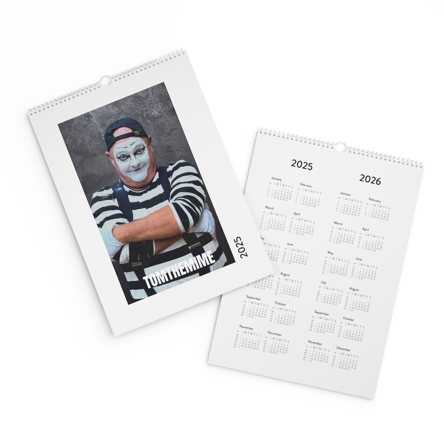 2025 Artistic Wall Calendar with Vibrant Performing Arts Photography